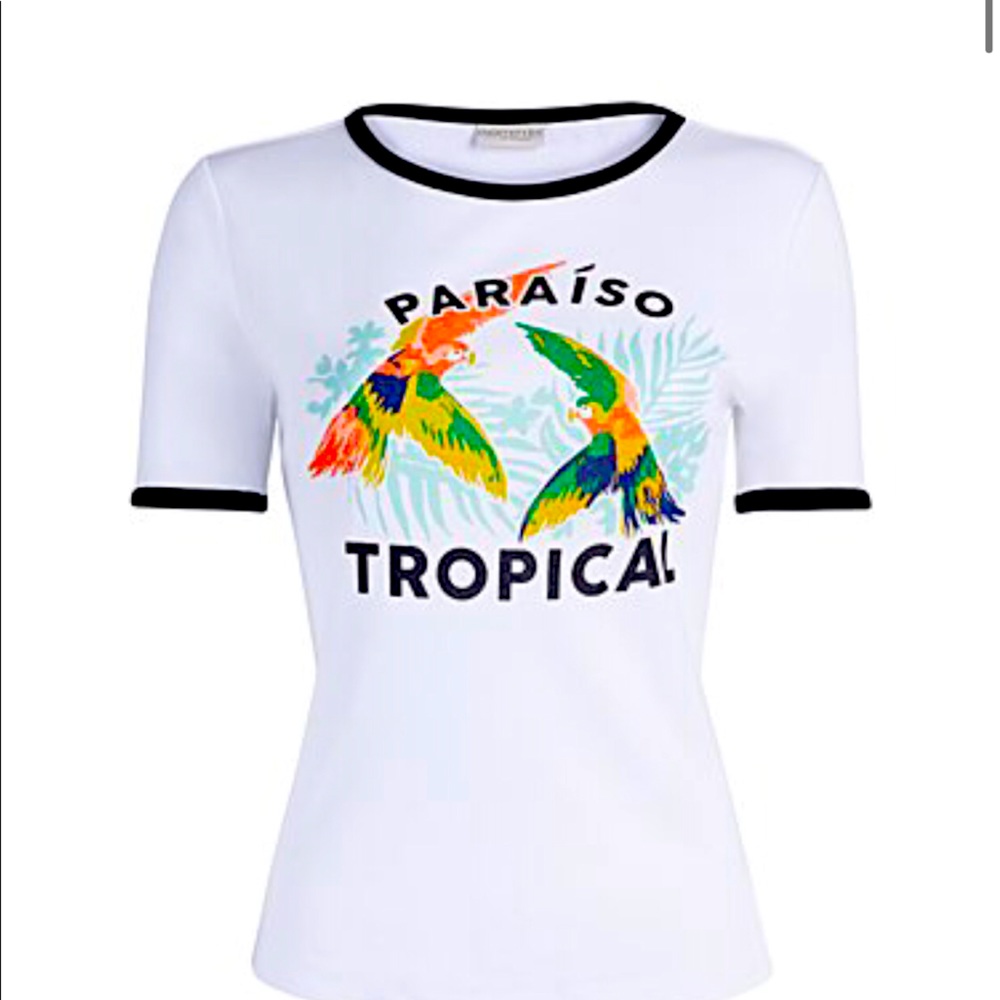 Eva Mendes Tropical T-shirt